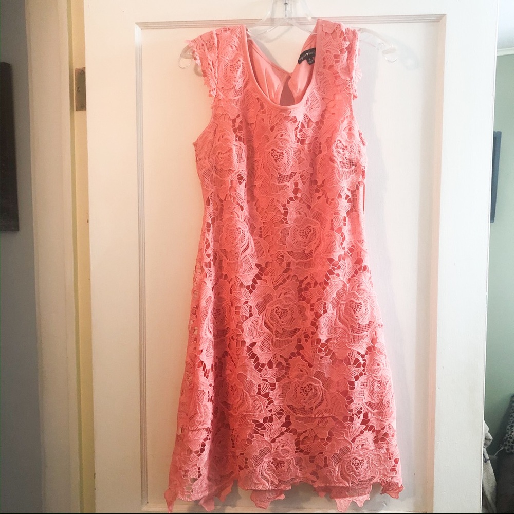 Women’s dress lace coral size 9